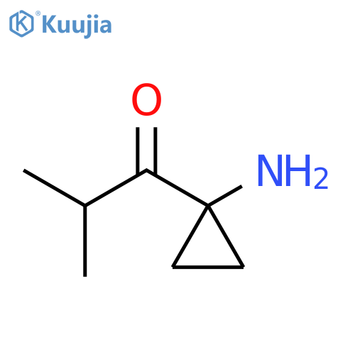 1-Propanone, 1-(1-aminocyclopropyl)-2-methyl- structure