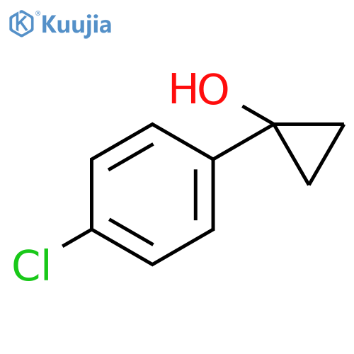 1-(4-Chlorophenyl)cyclopropan-1-ol structure
