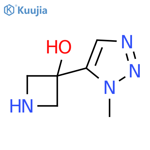 3-Azetidinol, 3-(1-methyl-1H-1,2,3-triazol-5-yl)- structure