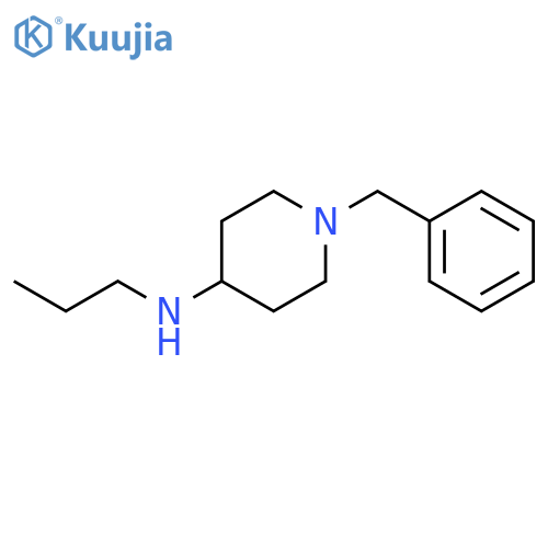 1-benzyl-N-propylpiperidin-4-amine structure