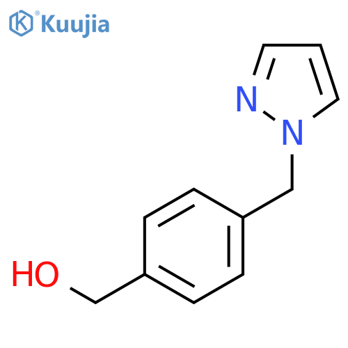 4-(1H-Pyrazol-1-ylmethyl)phenylmethanol structure
