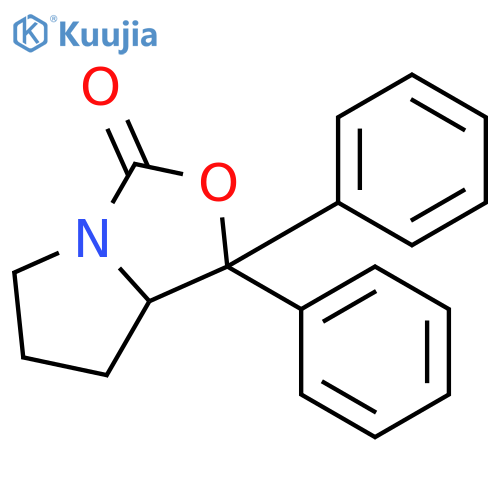 (S)-1,1-Diphenyl-tetrahydro-pyrrolo1,2-coxazol-3-one structure