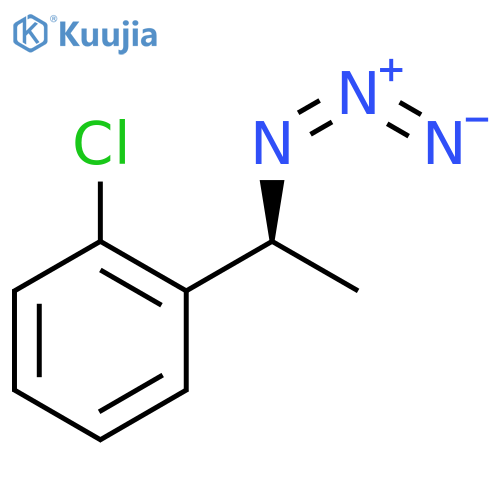 1-(1S)-1-azidoethyl-2-chlorobenzene structure