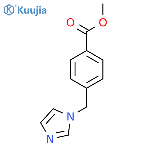methyl 4-(1H-imidazol-1-ylmethyl)benzoate structure
