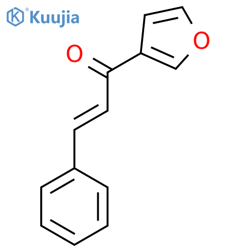(E)-1-(3-Furanyl)-3-phenyl-2-propen-1-one structure