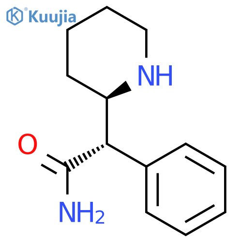 l-erythro-α-Phenyl- 2-piperidineacetamide structure