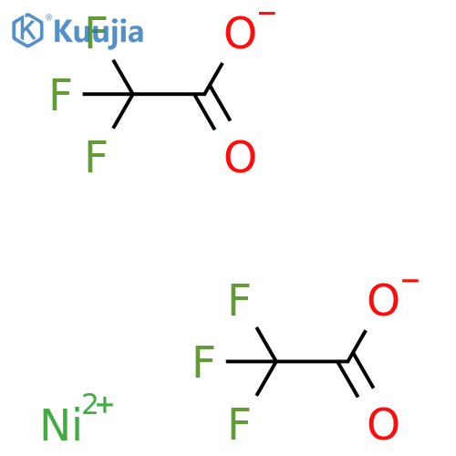 Nickel(2+) trifluoroacetate structure