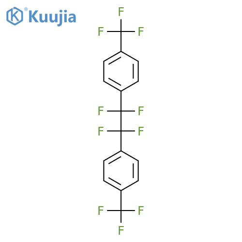 1,1,2,2-Tetrafluoro-1,2-bis[4-(trifluoromethyl)phenyl]-ethane structure