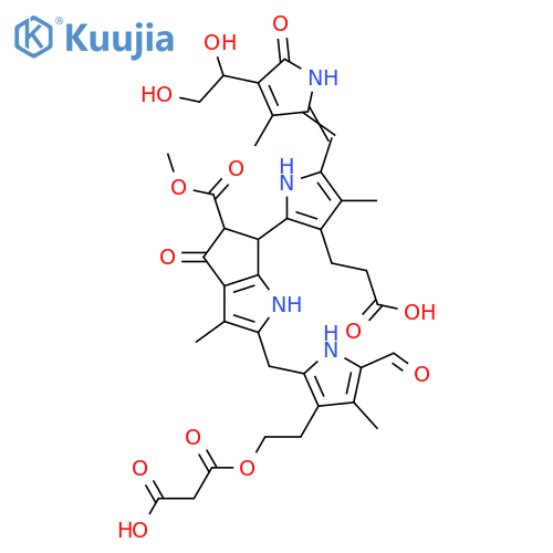 Bn-NCC-3; 1,20-Didehydro, 1''',2'''-dihydro, 1'''ξ,2'''-dihydroxy, 2''-malonyl, 3'-Me ester structure