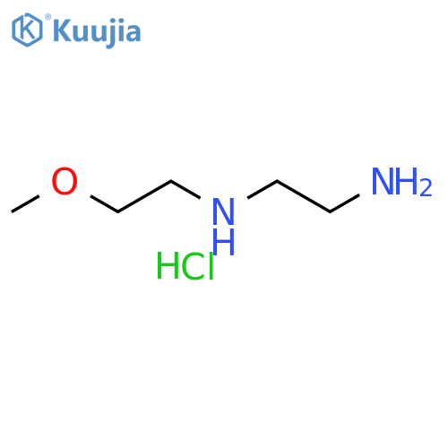 (2-aminoethyl)(2-methoxyethyl)amine dihydrochloride structure