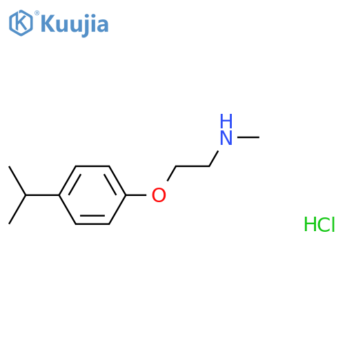 2-(4-Isopropylphenoxy)ethylmethylamine Hydrochloride structure