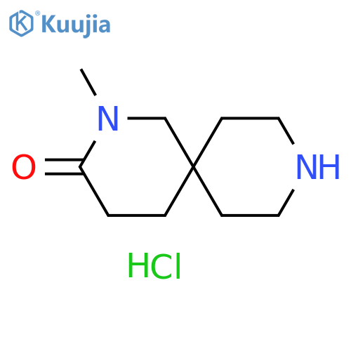 2-Methyl-2,9-diazaspiro5.5undecan-3-one Dihydrochloride structure