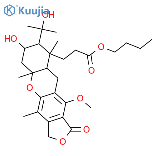 Austalide H acid; Butyl ester structure