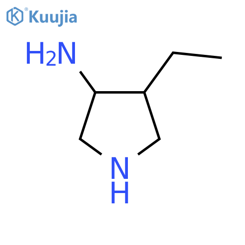 4-Ethylpyrrolidin-3-amine structure