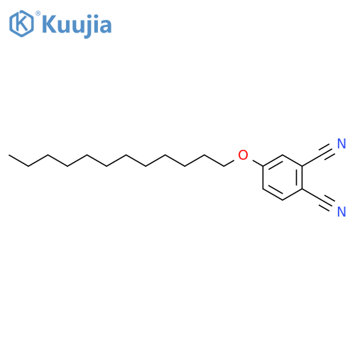 4-N-Dodecyloxyphthalonitrile structure