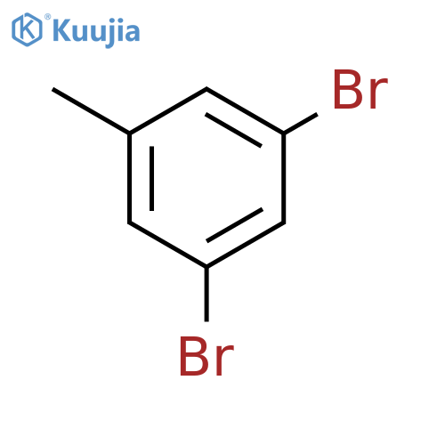 1,3-dibromo-5-methylbenzene structure