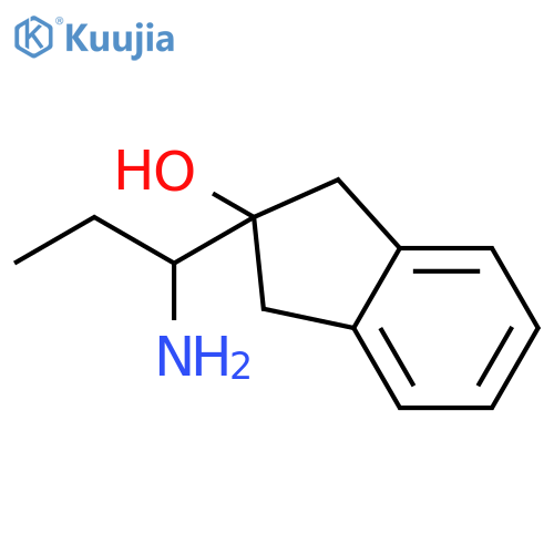 2-(1-Aminopropyl)-2,3-dihydro-1H-inden-2-ol structure