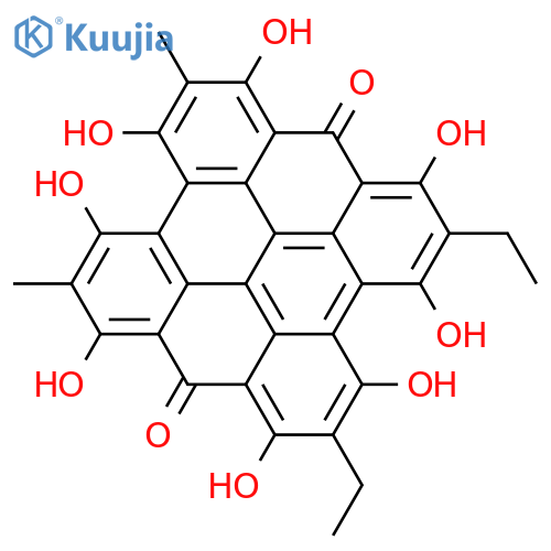 Stentorin C; 1'',1'''-Bis(demethyl), 9,12-dimethyl structure