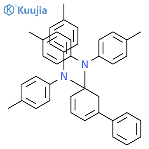 NnN,N',N'-tetrakis(4-methylphenyl)-1,1'-biphenyl-3,3'-diamine structure