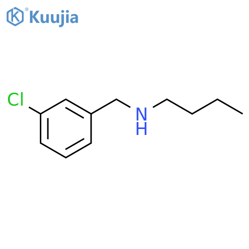 N-(3-Chlorobenzyl)butan-1-amine structure