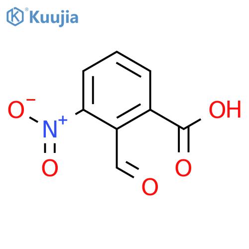 2-formyl-3-nitrobenzoic acid structure