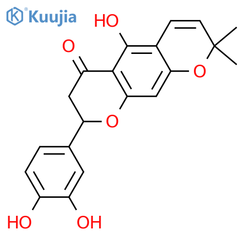 8-(3,4-Dihydroxyphenyl)-7,8-dihydro-5,7-dihydroxy-2,2-dimethyl-2H,6H-benzo[1,2-b:5,4-b']dipyran-6-one; (2R,3R)-form, 3-Deoxy structure