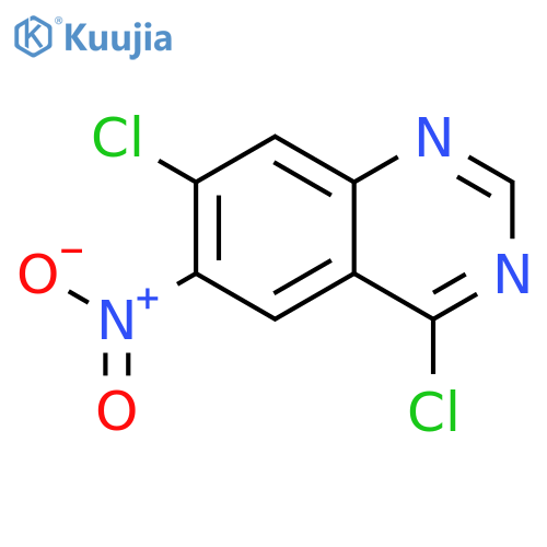 4,7-Dichloro-6-nitroquinazoline structure