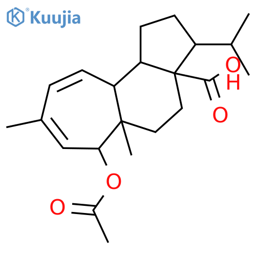 15-Hydroxy-11,13-mulinadien-20-oic acid; 15α-form, Ac structure