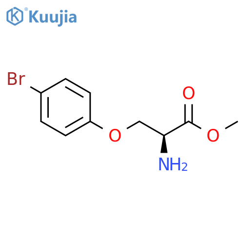 methyl O-(4-bromophenyl)serinate structure