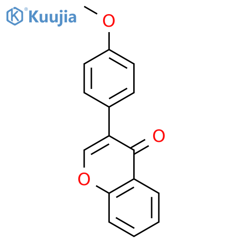 4H-1-Benzopyran-4-one, 3-(4-methoxyphenyl)- structure