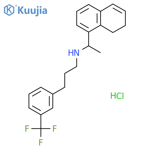 7,8-Dihydro-α-methyl-N-3-3-(trifluoromethyl)phenylpropyl-1-naphthalenemethanamine Hydrochloride structure
