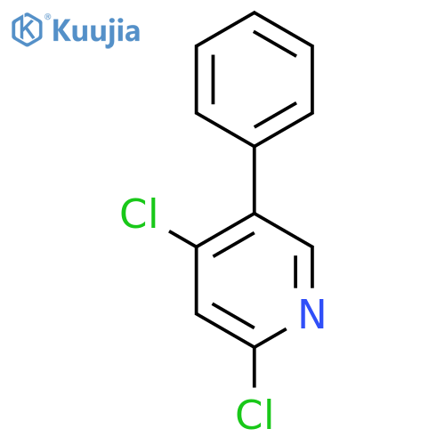 2,4-Dichloro-5-phenylpyridine structure