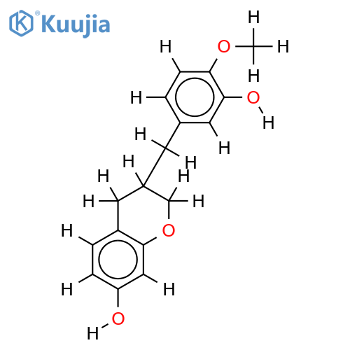 4'-Me ether-3',4',7-Trihydroxyhomoisoflavan structure
