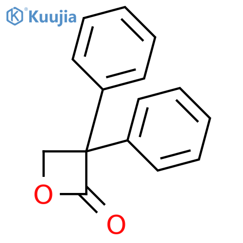 2-Oxetanone,3,3-diphenyl- structure