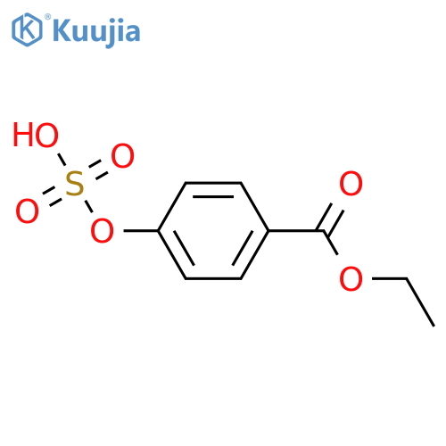 4-Hydroxybenzoic acid; Et ester, 4-O-sulfo structure