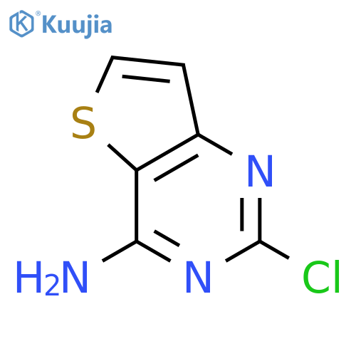 4-Amino-2-chlorothieno3,2-dpyrimidine structure