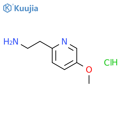 2-(5-Methoxypyridin-2-yl)ethanamine hydrochloride structure