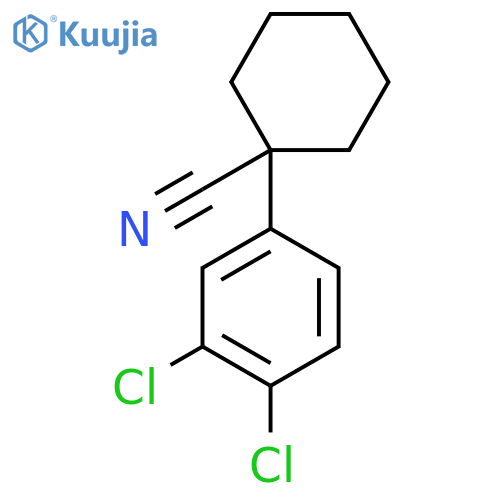 1-(3,4-Dichlorophenyl)cyclohexanecarbonitrile structure
