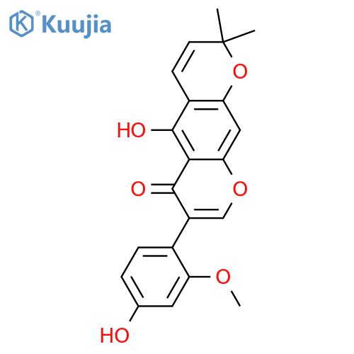 Parvisoflavone B; 2'-Me ether structure