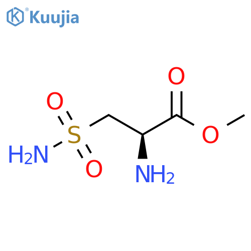 methyl (2R)-2-amino-3-sulfamoylpropanoate structure