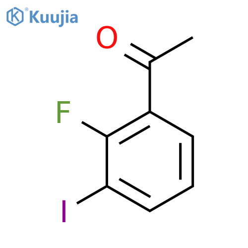 1-(2-Fluoro-3-iodophenyl)ethanone structure