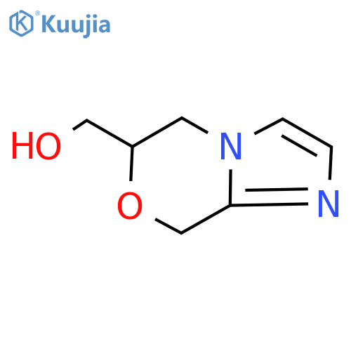(6,8-Dihydro-5H-imidazo[2,1-c][1,4]oxazin-6-yl)methanol structure