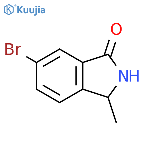 6-bromo-2,3-dihydro-3-methyl-1H-isoindol-1one structure