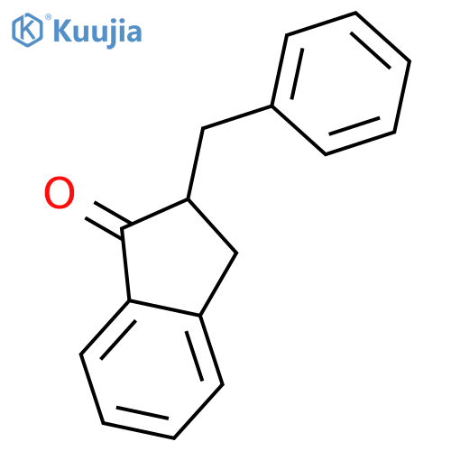2-Benzyl-2,3-dihydro-1H-inden-1-one structure