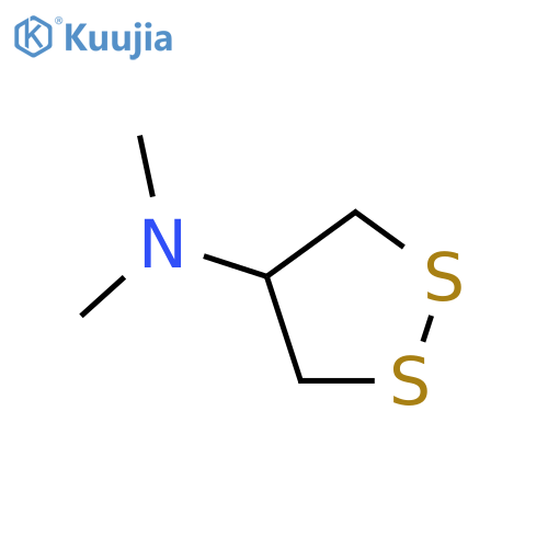 1,2-Dithiolan-4-amine,N,N-dimethyl- structure