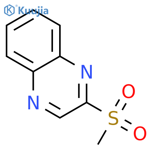 Quinoxaline,2-(methylsulfonyl)- structure