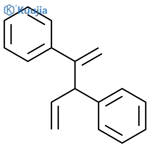 Benzene, 1,1'-(1-ethenyl-2-methylene-1,2-ethanediyl)bis- structure
