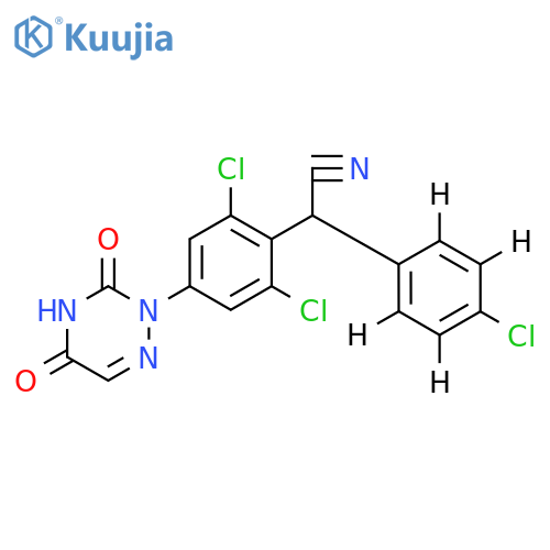 Diclazuril-d4 structure