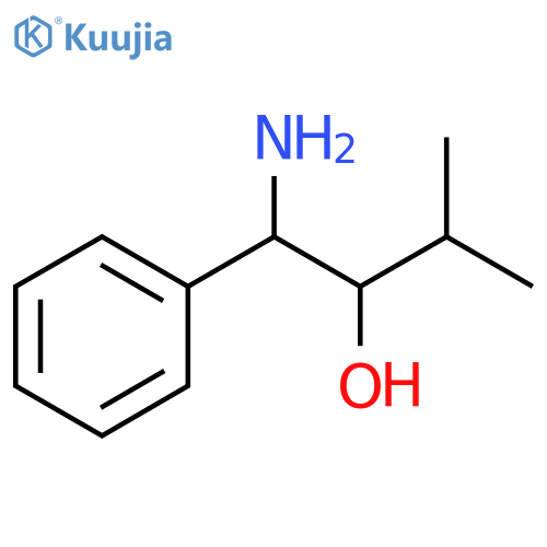1-AMINO-3-METHYL-1-PHENYLBUTAN-2-OL structure