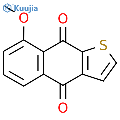 8-Methoxynaphtho[2,3-b]thiophene-4,9-dione structure
